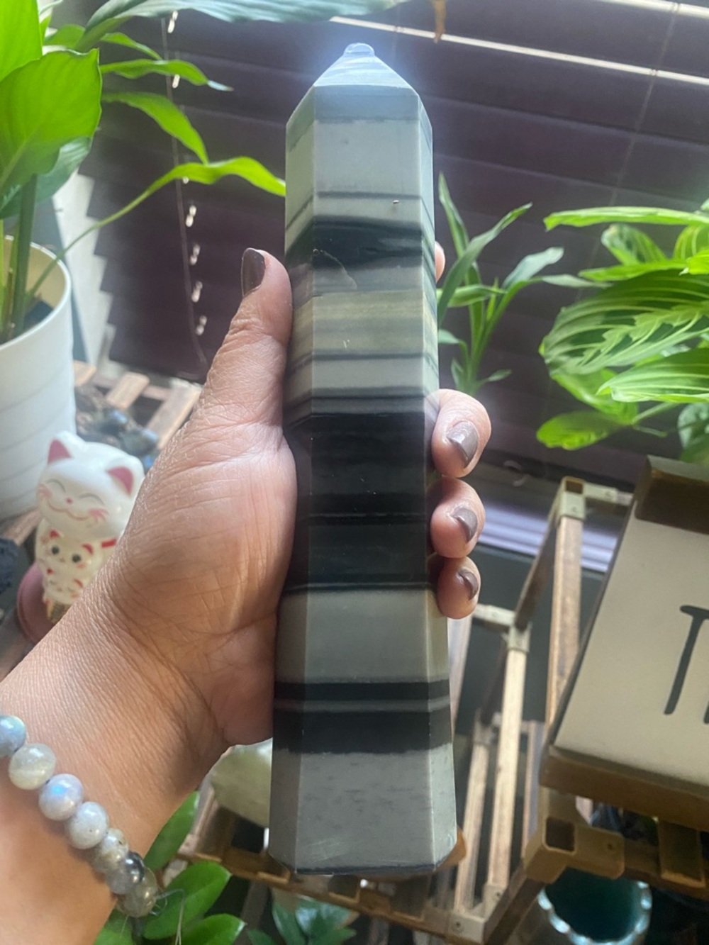 Zebra Jasper Big Tower